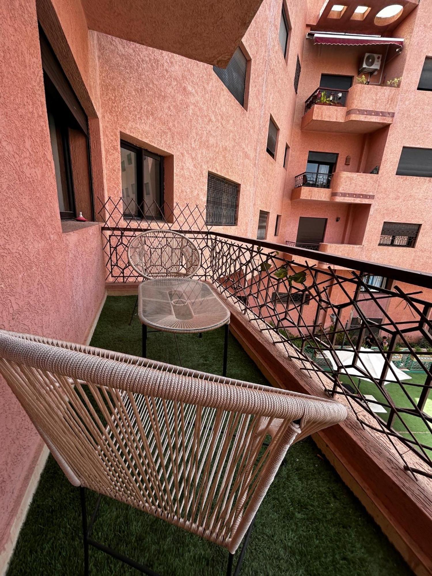 Charmant Appartement A Gueliz 马拉喀什 外观 照片